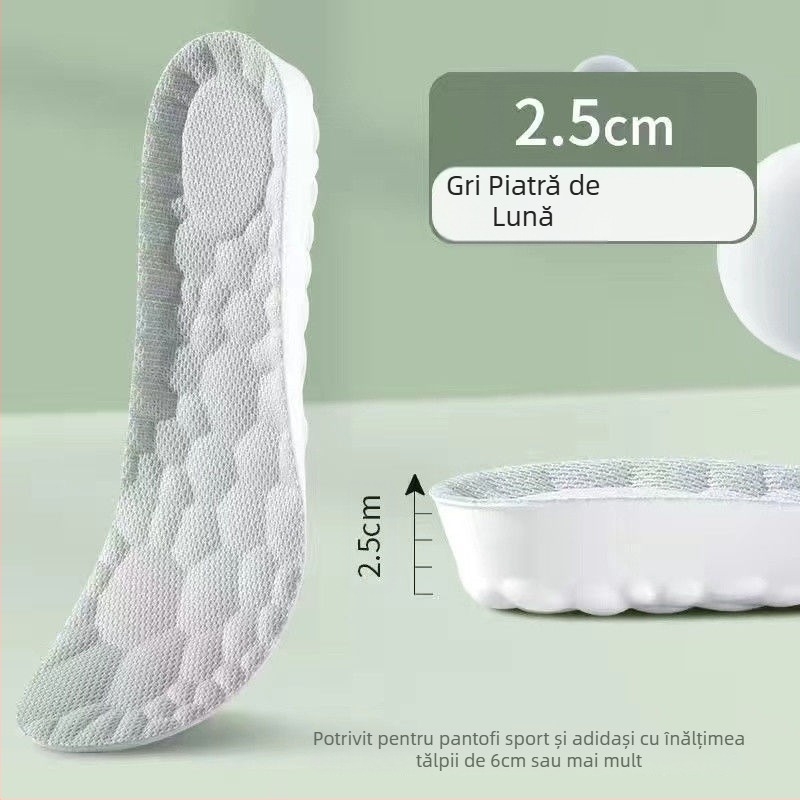 Brant interior sporit cu senzație de călcâi pe excremente, branț interior super moale pentru bărbați, cu absorbție a șocurilor, pernă de aer sport pentru femei, deodorant respirabil, en-gros