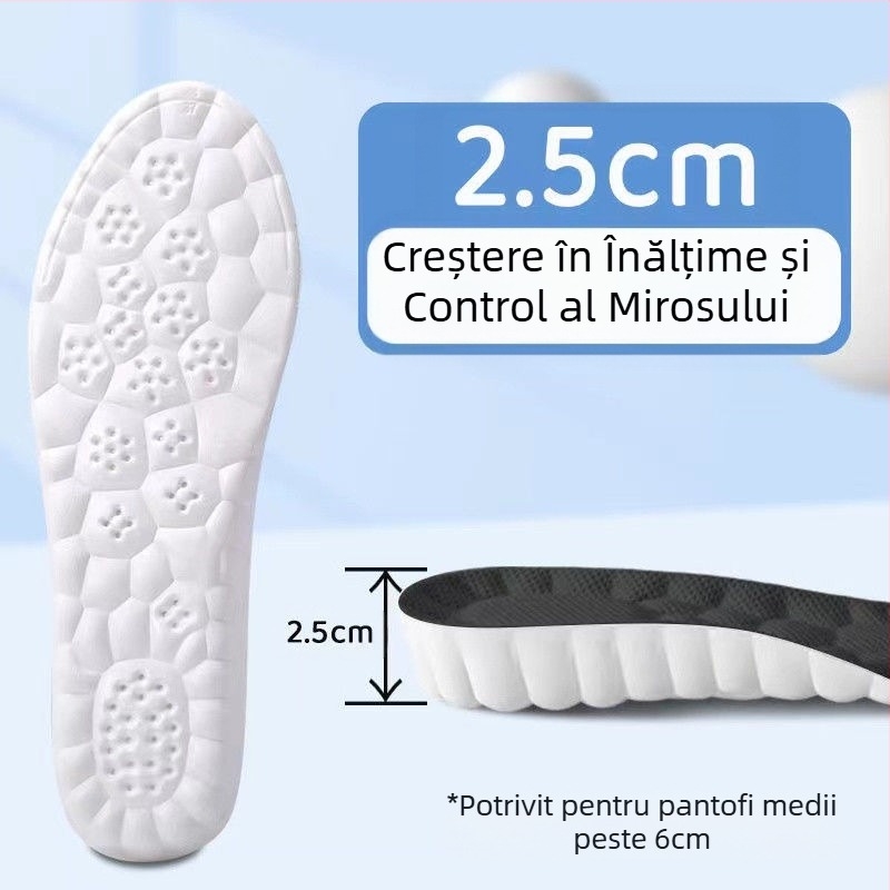 Brant interior sporit cu senzație de călcâi pe excremente, branț interior super moale pentru bărbați, cu absorbție a șocurilor, pernă de aer sport pentru femei, deodorant respirabil, en-gros