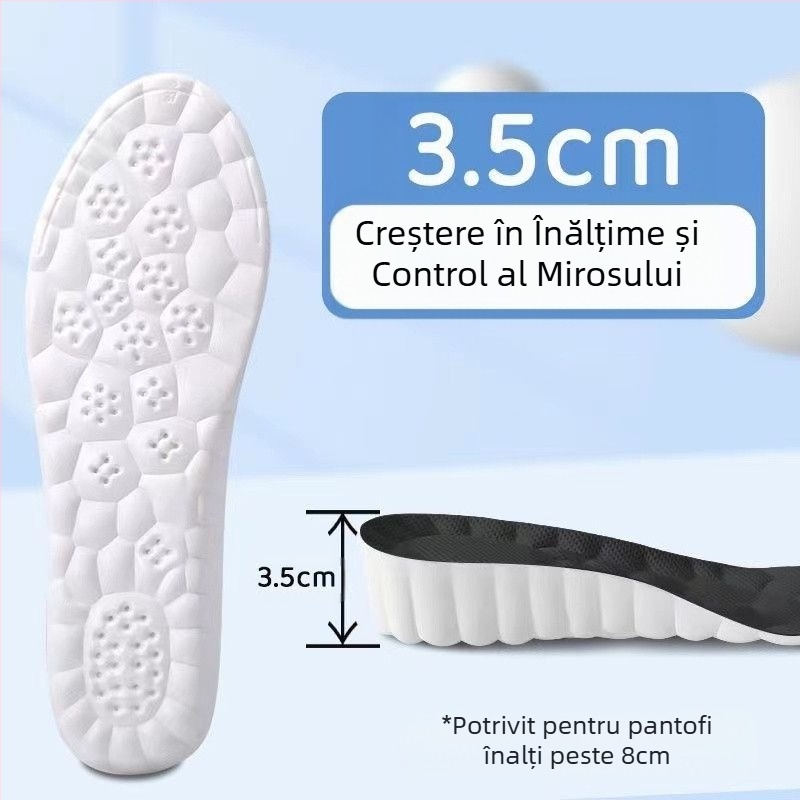 Brant interior sporit cu senzație de călcâi pe excremente, branț interior super moale pentru bărbați, cu absorbție a șocurilor, pernă de aer sport pentru femei, deodorant respirabil, en-gros