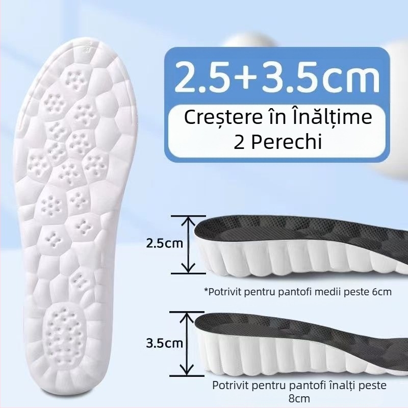 Brant interior sporit cu senzație de călcâi pe excremente, branț interior super moale pentru bărbați, cu absorbție a șocurilor, pernă de aer sport pentru femei, deodorant respirabil, en-gros