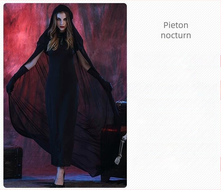 Costum de Halloween Cos Costum Vampir Vrăjitoare Diavol Costum Vampir Cosplay Rochie