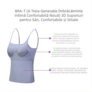 Camisola lungă pentru femei, din bumbac pieptănat, de primăvară și toamnă, cu cupă integrată cu perniță pentru piept, camisola pentru femei de vară