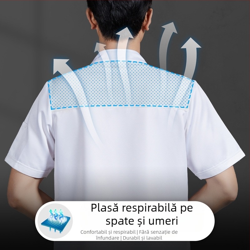 Adăugați îngrășământ pentru a mări salopeta de bucătar de toamnă și de iarnă, cu mânecă lungă groasă, pentru catering, dimensiune extra mare, 300 kg, iarnă