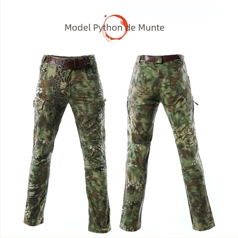 Pantaloni de trening pentru bărbați și femei Long City Commuter IX7, extensibili în aer liber, cu buzunare multiple, drepți, impermeabili, en-gros