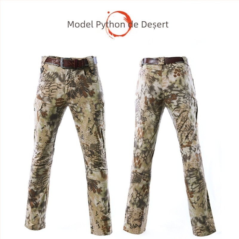 Pantaloni de trening pentru bărbați și femei Long City Commuter IX7, extensibili în aer liber, cu buzunare multiple, drepți, impermeabili, en-gros