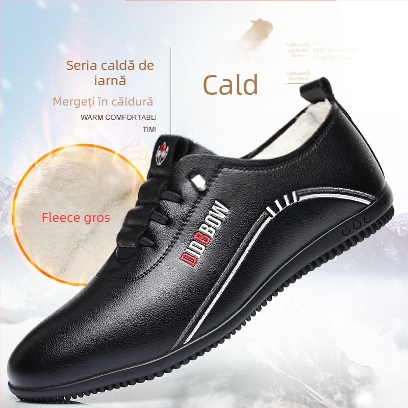 Pantofi de vară din piele, pantofi din piele moale pentru bărbați, pantofi cu talpă moale, pantofi casual de afaceri pentru bărbați, pantofi ușori cu fasole, pantofi albi