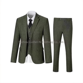 Costum de mireasă Amazon pentru bărbați, model herringbone, slim fit, din trei piese, cadou de nuntă pentru bărbați, pentru serviciu și timp liber