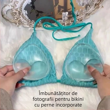 1 buc silicon piept tampoane inserție transparentă îngroșată invizibilă triunghi piept tampoane silicon fals piept tampoane sutien inserție lenjerie intimă tampoane