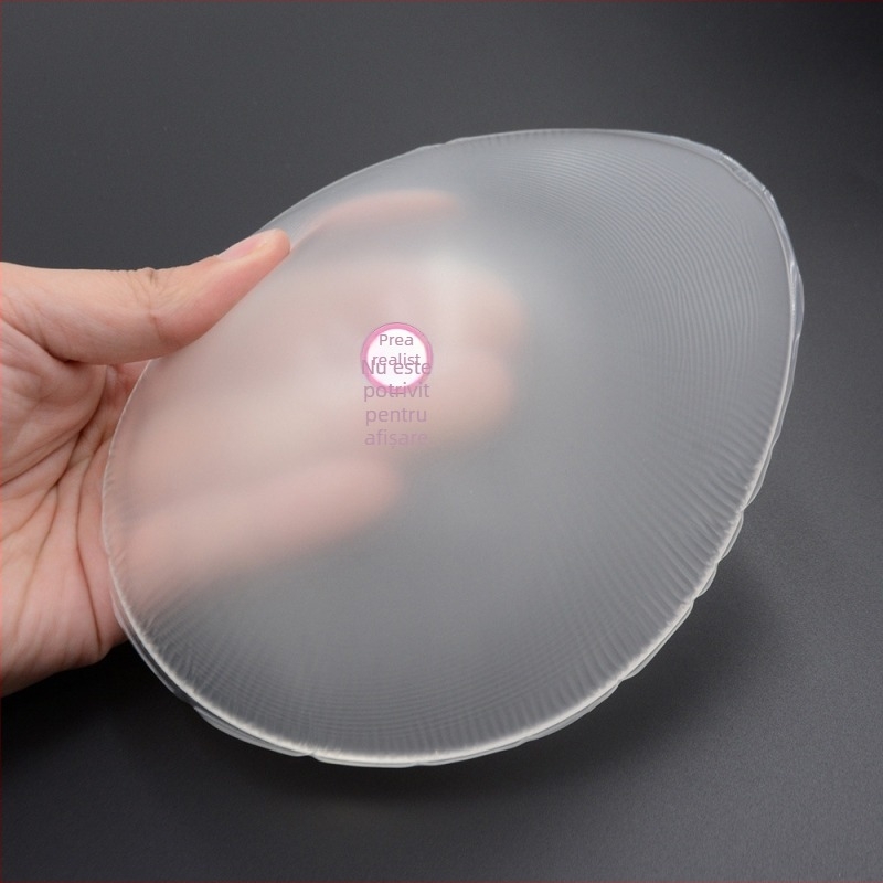 CT-TM Silicon transparent în formă de picătură artificială pentru izvoare termale protetice pentru sâni false, patch-uri pentru sâni, patch-uri pentru sâni, travesti, consumabile din fabrică