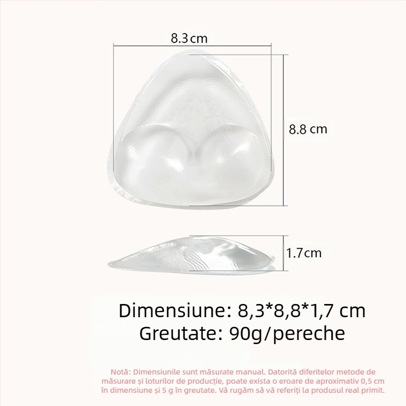 Costume de baie bikini silicon piept pad inserție îngroșată push-up piept-revelație mare înot piept mic sling femei vestă lenjerie intimă pad