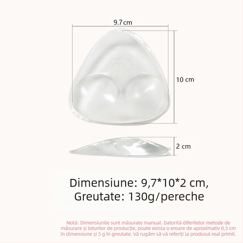 Costume de baie bikini silicon piept pad inserție îngroșată push-up piept-revelație mare înot piept mic sling femei vestă lenjerie intimă pad