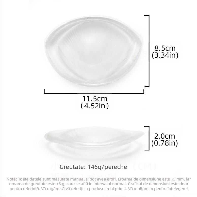 Costume de baie bikini silicon piept pad inserție îngroșată push-up piept-revelație mare înot piept mic sling femei vestă lenjerie intimă pad