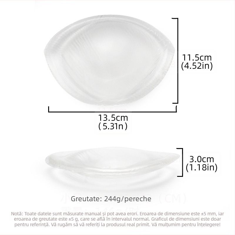 Costume de baie bikini silicon piept pad inserție îngroșată push-up piept-revelație mare înot piept mic sling femei vestă lenjerie intimă pad