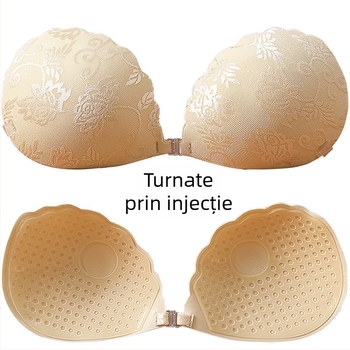 Autocolant invizibil pentru piept, dantelă, pentru rochie de mireasă pentru femei, sutien push-up, piept mic, subțire, piept mare, lenjerie intimă de vară