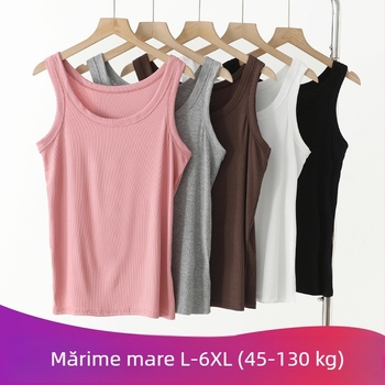 Vestă de vară subțire pentru mame de vârstă mijlocie și în vârstă, plus size, camisol larg, 200 kg, soră grasă