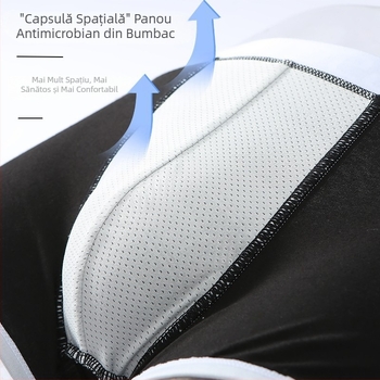 Lenjerie intimă personalizată pentru bărbați, boxer din bumbac, sport, respirabil, antibacterian, talie medie, nou, lejer, la modă, stil de toamnă și iarnă pentru studenți