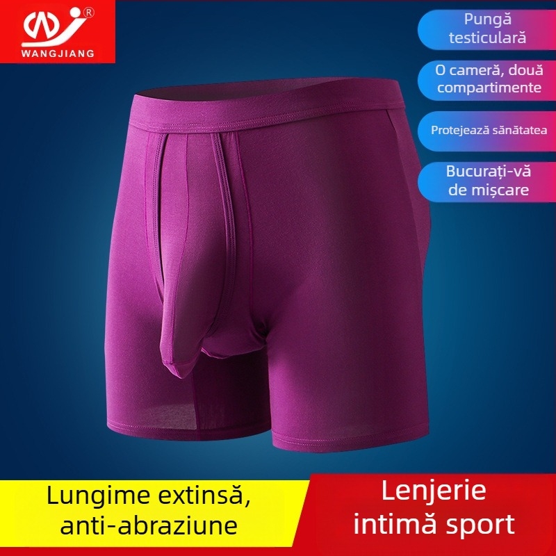 Lenjerie intimă pentru bărbați, separate prin glonț, sport de vară, pantaloni scurți confortabili și respirabili, boxeri, pantaloni lombari, boxer cap