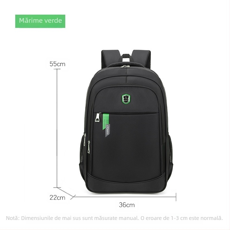 2025 Stil nou la modă simplu rucsac bărbați capacitate mare 55 litri rucsac de călătorie business computer bag student ghiozdan