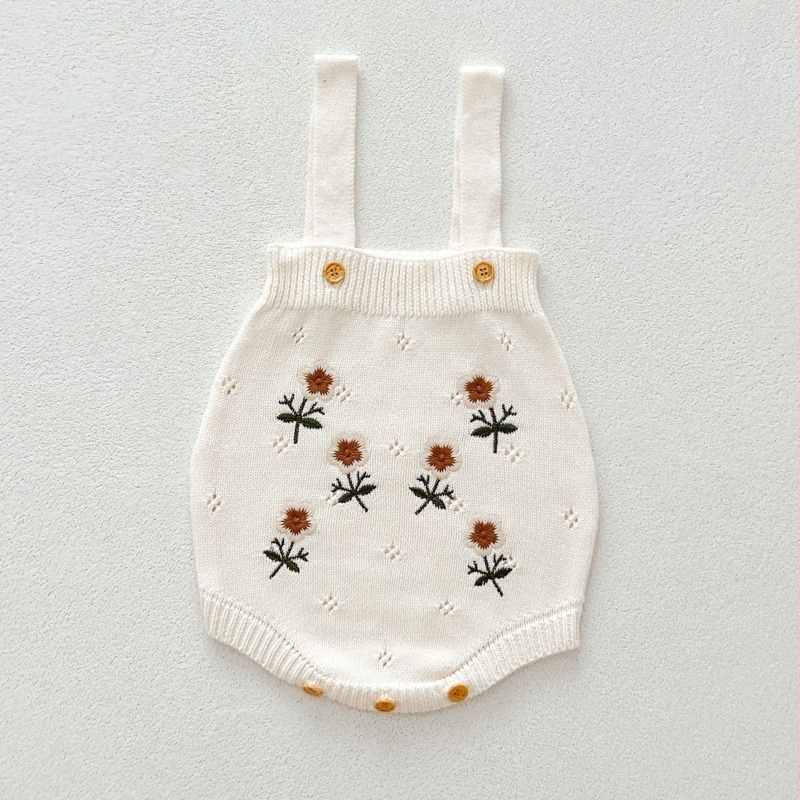 INS2024 Toamnă, fetiță, rafinat, brodat, tricotat, pulover, costum, haină cu mânecă lungă, curea