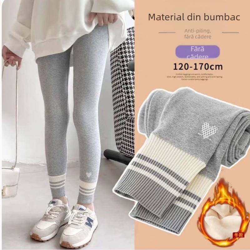 Colanți pentru fete, primăvară și toamnă 2024, pantaloni noi de toamnă, mari, pentru copii, îmbrăcăminte exterioară, pantaloni pentru copii, stil coreean, colanți de toamnă