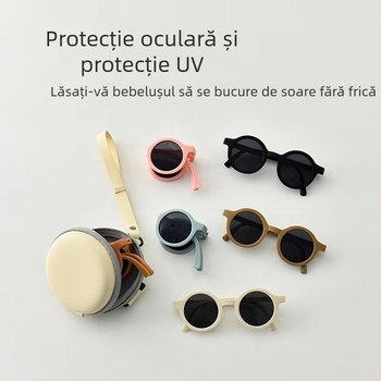 Ochelari de soare pentru copii, vacanță în Hawaii, umbrire, băieți, ochelari de soare cool pentru bebeluși și fete, ochelari de protecție solară la modă, ochelari de soare hip hop tide