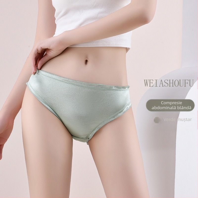 Lenjerie intimă confortabilă din bumbac, talie joasă, combinată 9070, pentru femei europene și americane