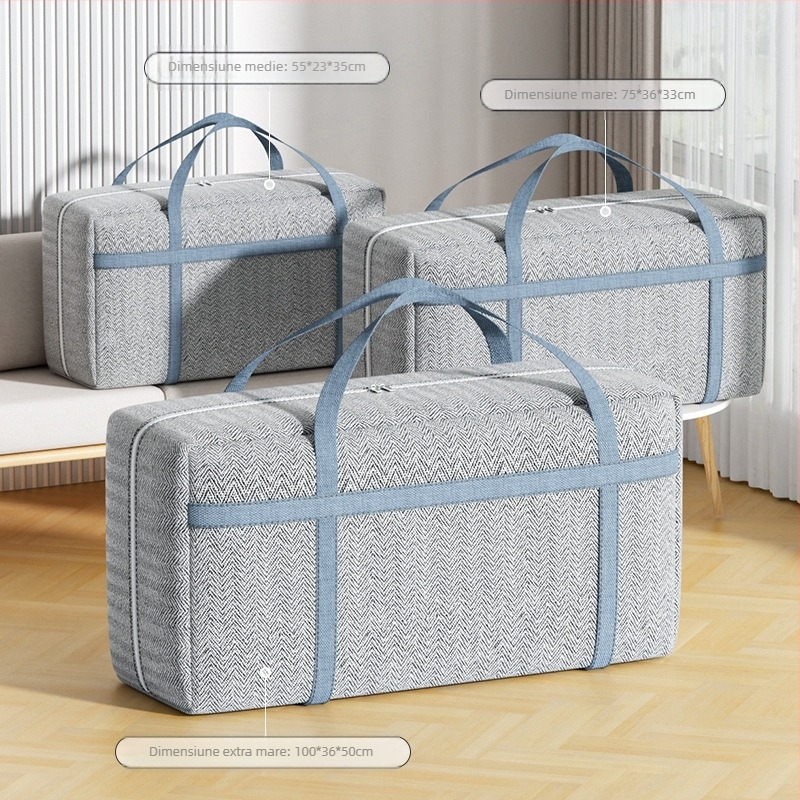 Nouă geantă de depozitare din material compozit, îngroșată, rezistentă la praf și umiditate, pentru finisarea convenabilă a hainelor de pilotă și a depozitării zilnice a bunurilor