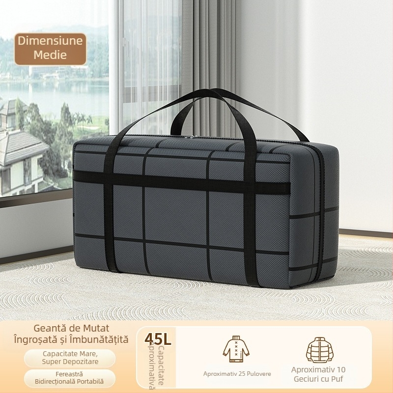 Nouă geantă de depozitare din material compozit, îngroșată, rezistentă la praf și umiditate, pentru finisarea convenabilă a hainelor de pilotă și a depozitării zilnice a bunurilor