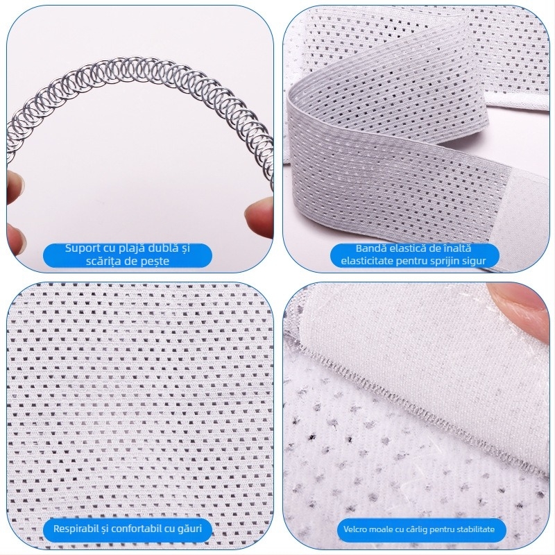 Genunchiera sport japoneză de generația a șasea pentru leziuni la genunchi, menisc și suport rotulian, model subțire pentru protecție în drumeții și alergare