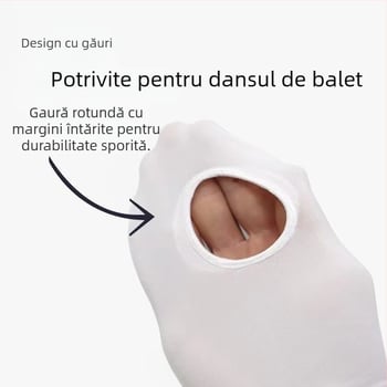 Șosete de dans pentru copii 60D, șosete de vară pentru fete, dresuri, șosete de antrenament, șosete de balet, șosete albe, lot de dresuri