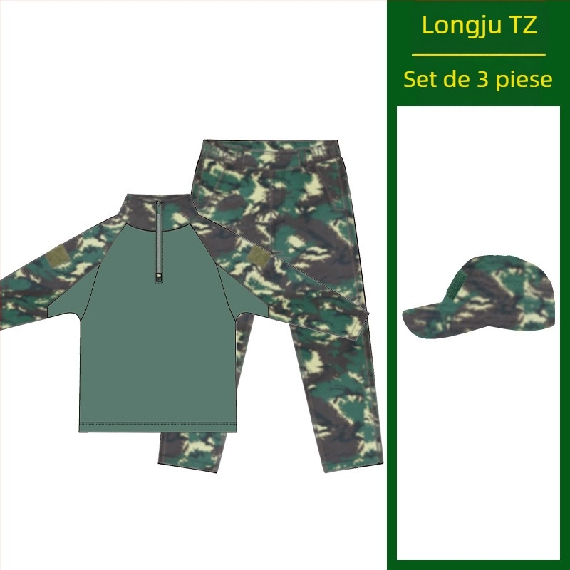 Costum de camuflaj pentru copii, costum tactic de vară pentru bărbați, costum de broască, elevi, grădiniță, tabără de vară, antrenament militar, producători de îmbrăcăminte en-gros