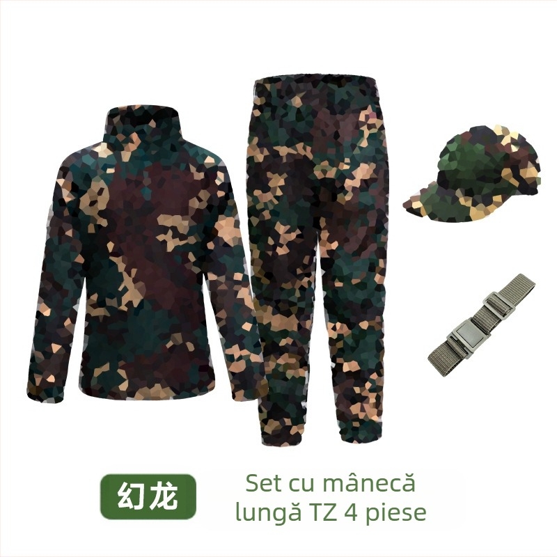 Costum de camuflaj pentru copii, costum tactic de vară pentru bărbați, costum de broască, elevi, grădiniță, tabără de vară, antrenament militar, producători de îmbrăcăminte en-gros
