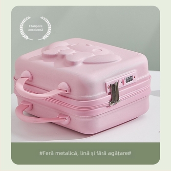Valiză 14 inch Melody bagaje cutie mică cutie combinată cu lacăt valiză cutie de îmbarcare ușoară