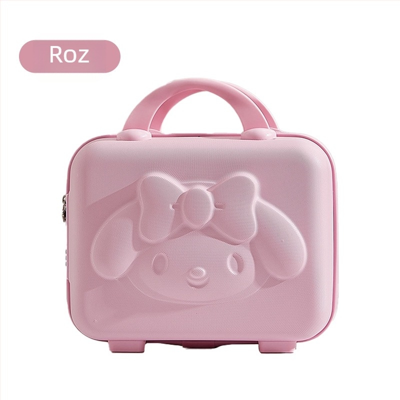 Valiză 14 inch Melody bagaje cutie mică cutie combinată cu lacăt valiză cutie de îmbarcare ușoară