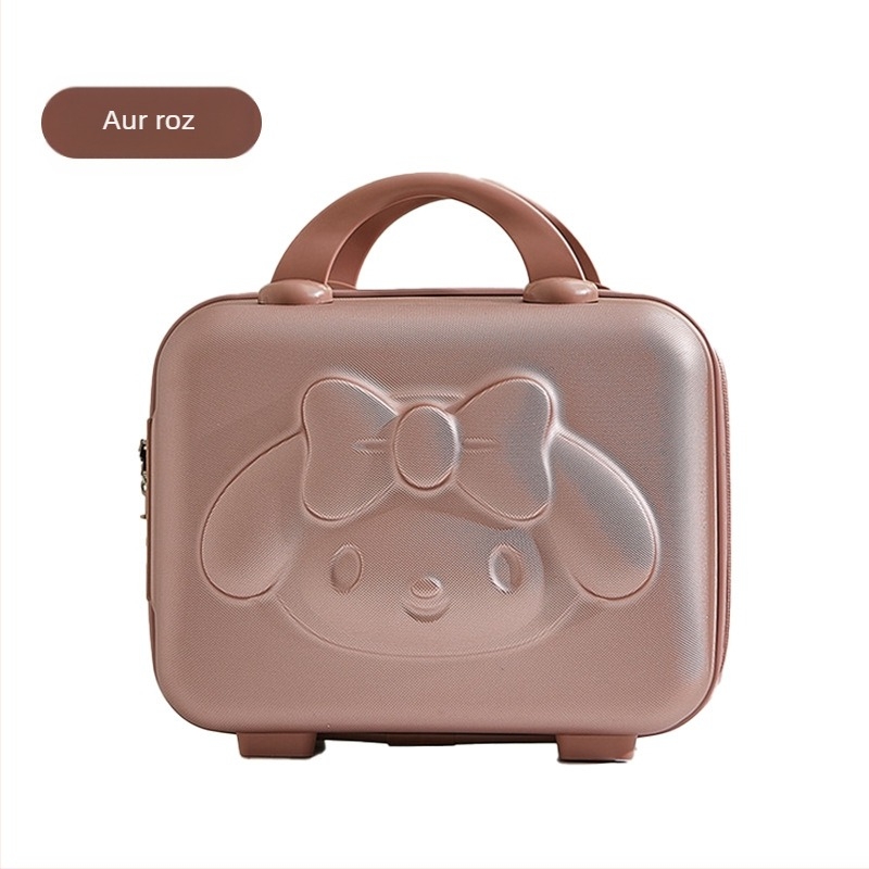 Valiză 14 inch Melody bagaje cutie mică cutie combinată cu lacăt valiză cutie de îmbarcare ușoară