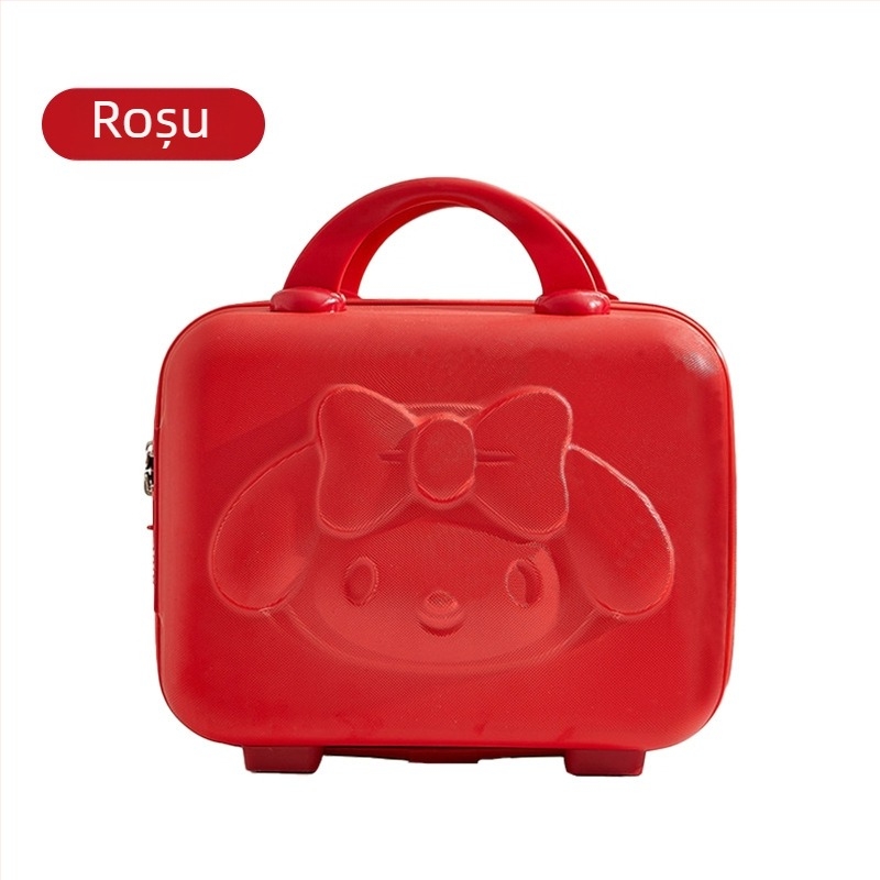 Valiză 14 inch Melody bagaje cutie mică cutie combinată cu lacăt valiză cutie de îmbarcare ușoară