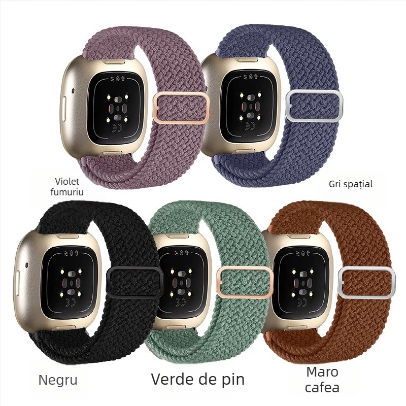 Potrivit pentru Fitbit Versa3/4 curea Sense Phoebe ceas inteligent de schimb curea elastică din nailon