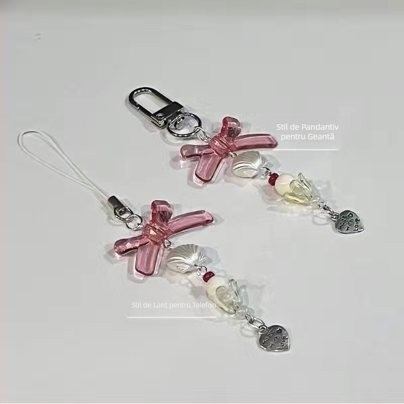 [Pantofi de patinaj cu role] pandantiv cu mărgele, breloc lucrat manual, accesorii drăguțe, carte, pix, geantă, agățat, cadou