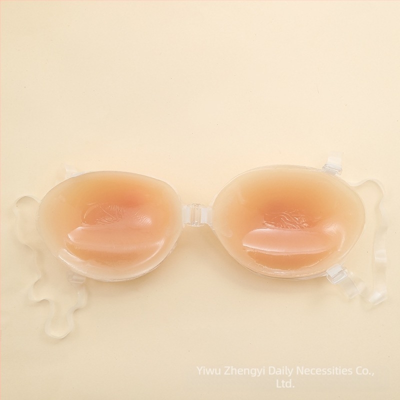 Sutien nou din silicon invizibil Push-Up pentru sâni, îngroșat, fără bretele, sexy, pentru rochie de mireasă