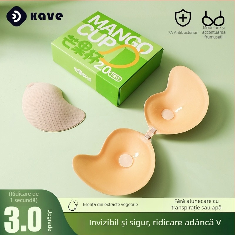 Autocolante pentru piept Mango, en-gros, autocolante speciale din silicon pentru sâni, autocolante anti-orbire pentru rochie de mireasă, lenjerie intimă mare, sutien invizibil, adunare