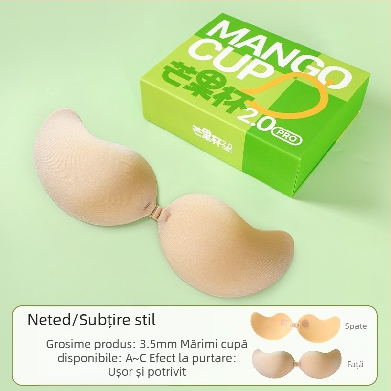 Autocolante pentru piept Mango, en-gros, autocolante speciale din silicon pentru sâni, autocolante anti-orbire pentru rochie de mireasă, lenjerie intimă mare, sutien invizibil, adunare