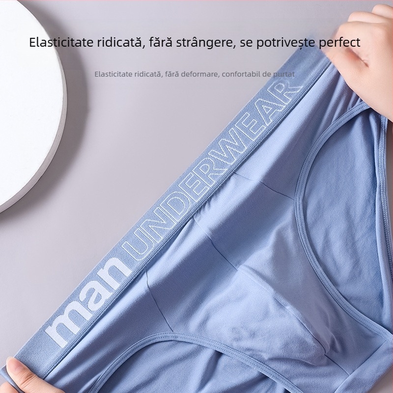 Chiloți bărbați, tip gras, la modă pentru tineri, sexy, pentru studenți, lenjerie intimă, talie înaltă, respirabil, elastic
