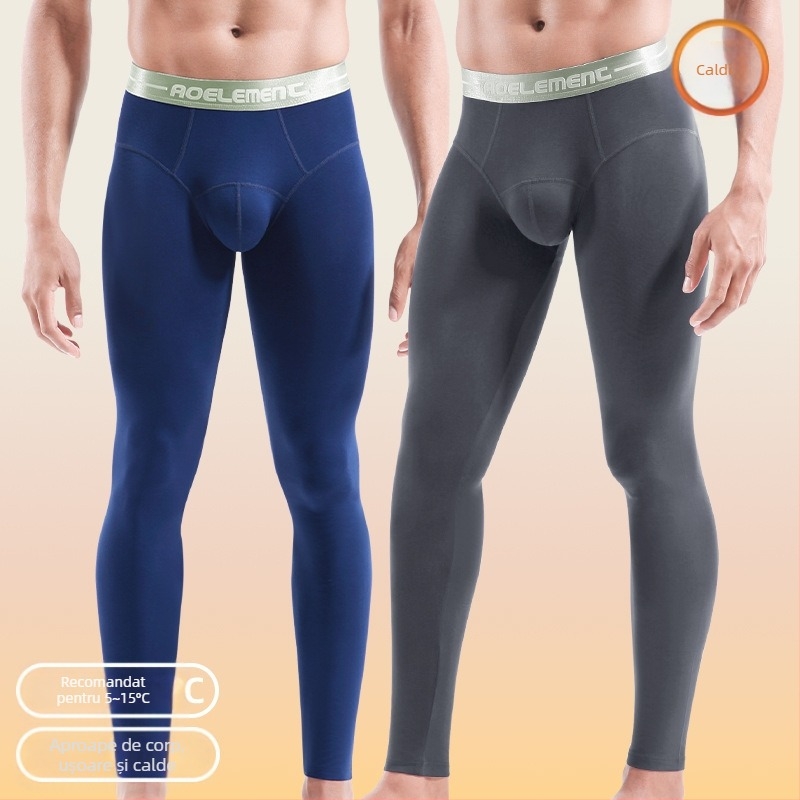 Pantaloni calde pentru bărbați, pantaloni de toamnă, producători de toamnă și iarnă, en-gros, strâmți, confortabili, la modă, noi colanți pentru bărbați