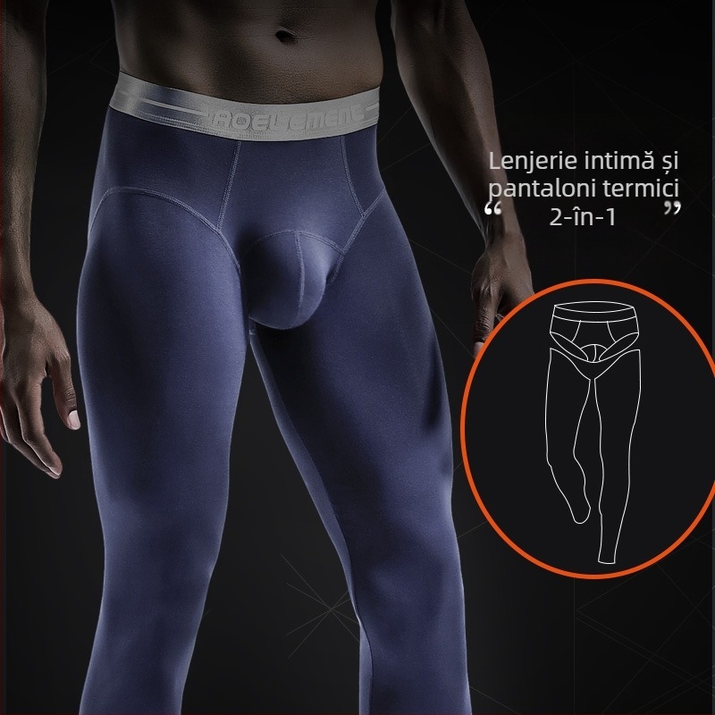 Pantaloni calde pentru bărbați, pantaloni de toamnă, producători de toamnă și iarnă, en-gros, strâmți, confortabili, la modă, noi colanți pentru bărbați