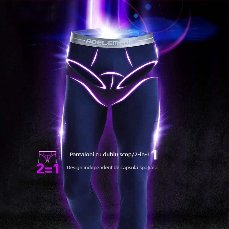 Pantaloni calde pentru bărbați, pantaloni de toamnă, producători de toamnă și iarnă, en-gros, strâmți, confortabili, la modă, noi colanți pentru bărbați