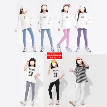 Pantaloni scurți pentru copii, model rechin, fete, vară, subțire, pantaloni de yoga, slăbire, talie înaltă, pantaloni scurți