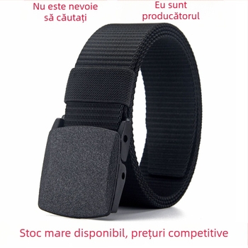 Curea cu cataramă ușoară direct din fabrică, cu uscare rapidă, din nailon, cu cataramă din oțel neted, din plastic, pentru pantaloni, comerț exterior, sporturi pentru adulți, în aer liber