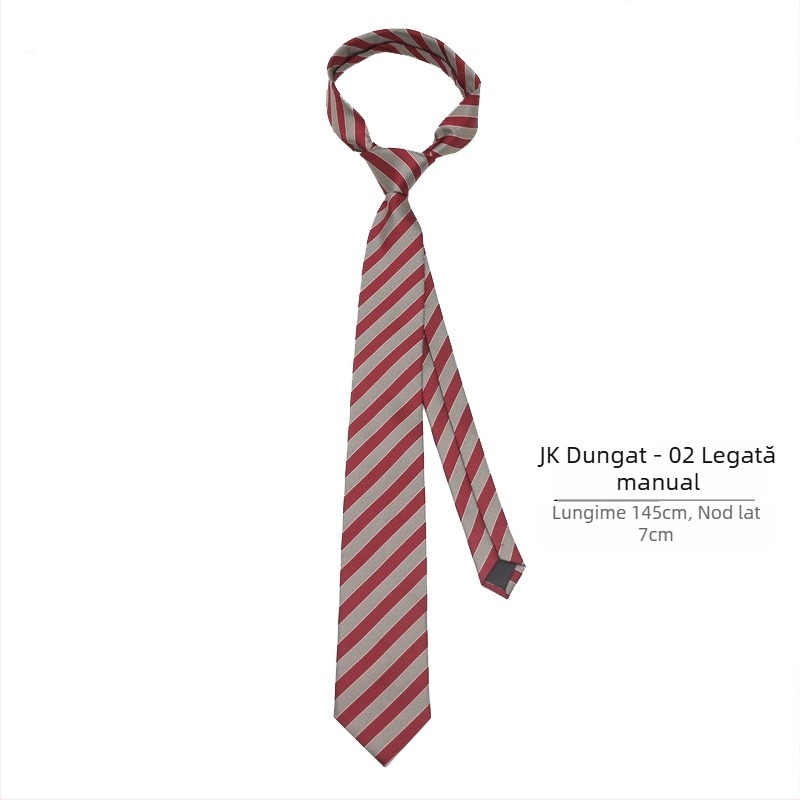 Rochie cu dungi jk Tie pentru femei, stil universitar, cravată decorativă pentru fete, stil japonez