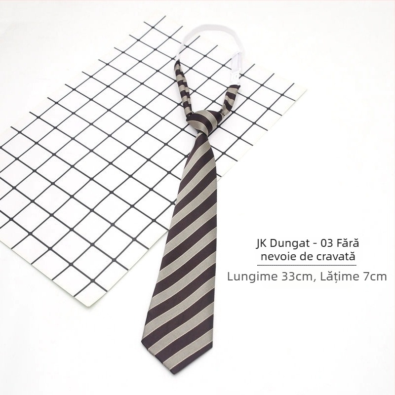 Rochie cu dungi jk Tie pentru femei, stil universitar, cravată decorativă pentru fete, stil japonez