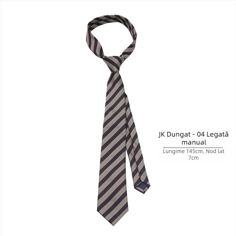 Rochie cu dungi jk Tie pentru femei, stil universitar, cravată decorativă pentru fete, stil japonez